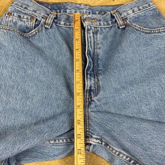Vintage Levi's 550 Women's Jeans Size 12M Medium Wash Relaxed Fit Tapered Leg 00 - Picture 10 of 12